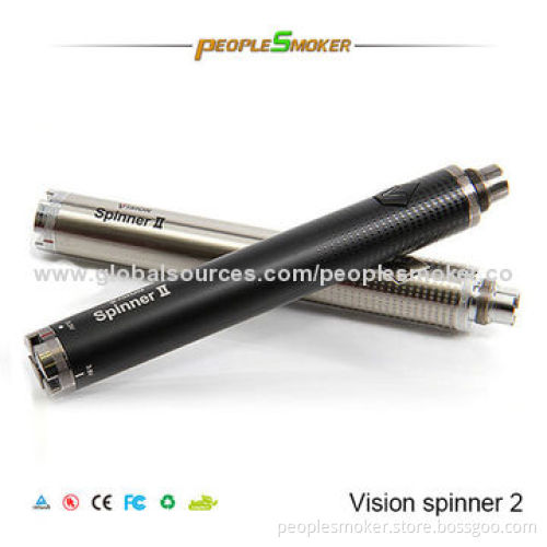 Newest original vision e cigarette battery 1,600mAh vision spinner II, variable voltage